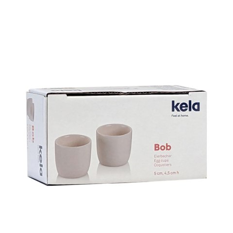 Kieliszki do jajek KELA 2 sztuki beżowe