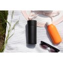 Kubek termiczny, jednoręczny, stalowy, 0,3 l, czarny