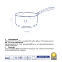 Rondel KELA 0,6 L 12 × 7 cm Flavoria