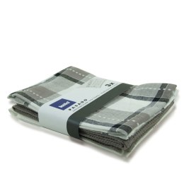 Ściereczki do naczyń, 65x45 cm, szare, 3 szt.