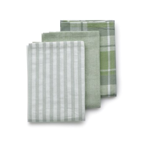 Ściereczki do naczyń 65 x 45 cm zielone 3 sztuki