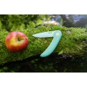 Składany nóż piknikowy ceramiczny LURCH 7,5 cm błękitny