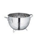 Stalowy durszlak KELA śred. 24 cm wys. 15,5 cm