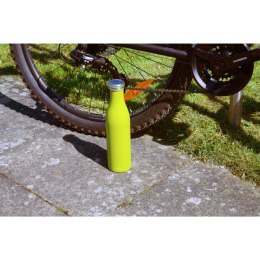 Butelka termiczna, stalowa, 0,75 l, jasnozielona