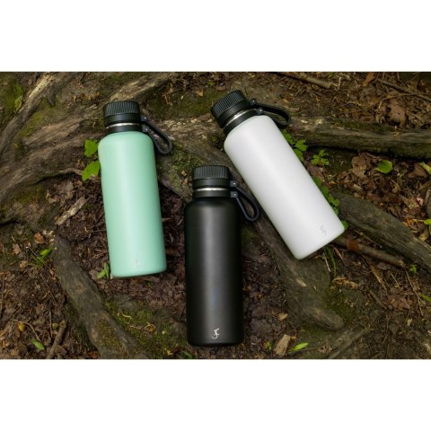 Butelka termiczna, stalowa, 1,0 l, czarna