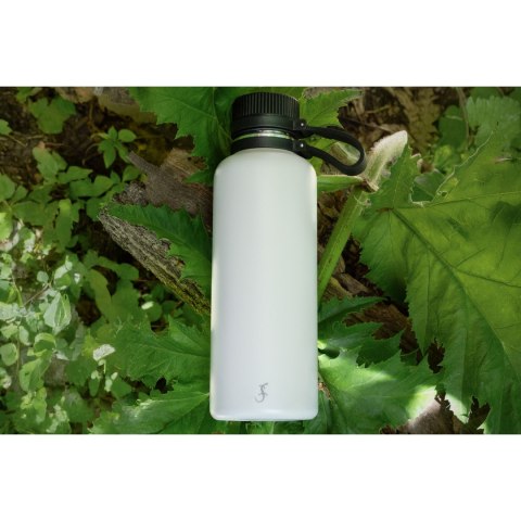 Butelka termiczna, stalowa, 1,0 l, szara