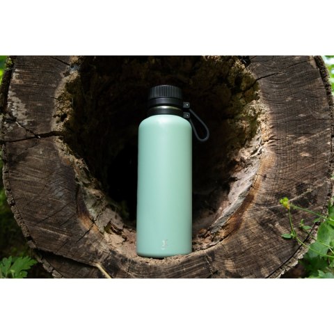 Butelka termiczna, stalowa, 1,0 l, zielona