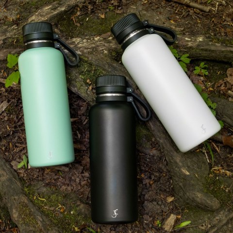 Butelka termiczna, stalowa, 1,0 l, zielona
