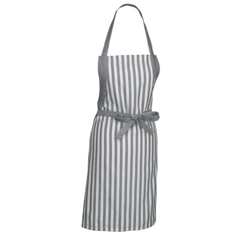 Fartuch kuchenny, bawełna/bambus, 67 x 80 cm, szary