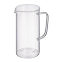 Kafeteria tłokowa, szkło borokrzemowe, 1,0 l/8 filiżanek, śred. 9,5 x 20,5 cm, przezroczysta