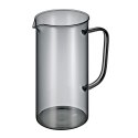 Kafeteria tłokowa, szkło borokrzemowe, 1,0 l/8 filiżanek, śred. 9,5 x 20,5 cm, szara