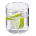 Karafka ze szklanką 0,75 L + 0,2 L śred. 9,5 x 19,5 cm przezroczysta CILIO