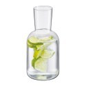 Karafka ze szklanką 0,75 L + 0,2 L śred. 9,5 x 19,5 cm przezroczysta CILIO