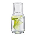 Karafka ze szklanką 0,75 L + 0,2 L śred. 9,5 x 19,5 cm przezroczysta CILIO