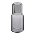 Karafka ze szklanką 0,75 L + 0,2 L śred. 9,5 x 19,5 cm szara CILIO