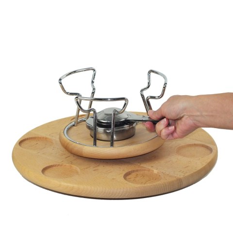 Karuzela do fondue, 1,2 l. NATURA