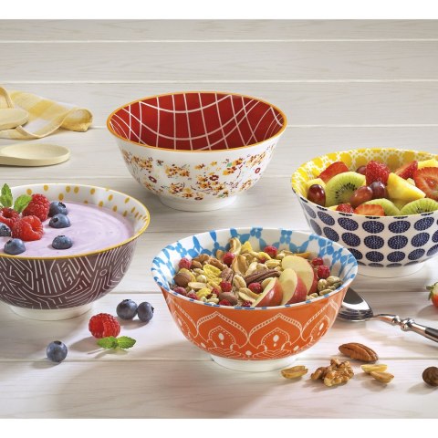 Miseczka 0,5 L porcelana śred. 15,5 cm mandala CILIO