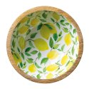 Miska drewno mango śred. 20 x 8 cm cytryny ZASSENHAUS