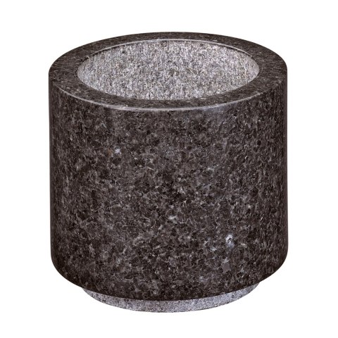 Moździerz granitowy na drewnianej podstawie CILIO śred. 10 x 9,5 cm 1,4 KG