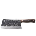 Nóż szefa kuchni w pokrowcu, 17 cm, stal/drewno pakka