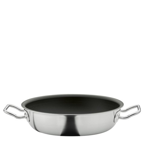 Patelnia do serwowania z powłoką nieprzywierającą SPRING śred. 24 x 6 cm do metalowych narzędzi
