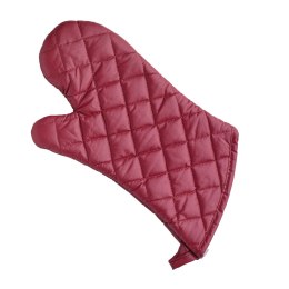 Rękawica kuchenna, 37 cm, bawełna, czerwona