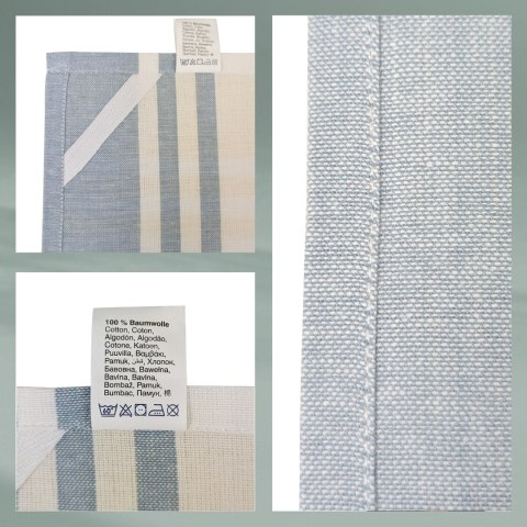 Ściereczki do naczyń KELA 65 x 45 cm szaro żółte 3 sztuki