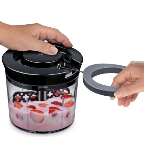 Siekacz ręczny 0,8 L KUCHENPROFI śred. 15 x 12 cm czarny