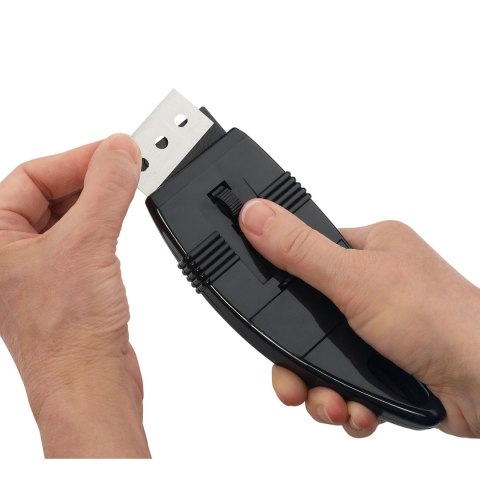 Skrobak do płyt ceramicznych KUCHENPROFI 14,5 x 6 cm czarny