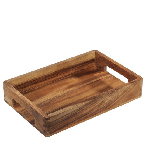 Taca do serwowania drewno akacji 33 x 22 x 6 cm ZASSENHAUS