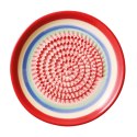 Tarka do imbiru porcelana śred. 12 cm czerwona CILIO