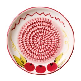 Tarka do imbiru, porcelana, śred. 12 cm, pomidory