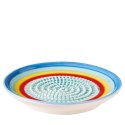 Tarka do imbiru porcelana śred. 12 cm tęczowa CILIO
