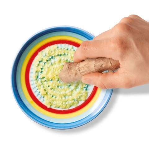 Tarka do imbiru porcelana śred. 12 cm tęczowa CILIO