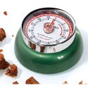 Timer mechaniczny ZASSENHAUS śred. 7 x 3 cm zielony metaliczny MAGNES