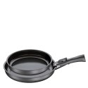 2 patelnie z powłoką nieprzywierającą wymienna rączka KUCHENPROFI śred. 24 cm + 28 cm