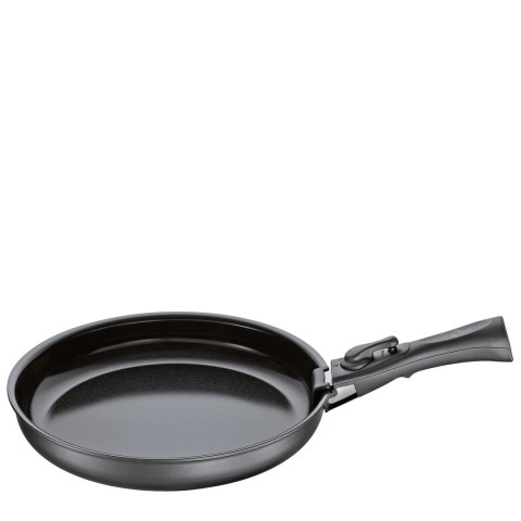 2 patelnie z powłoką nieprzywierającą wymienna rączka KUCHENPROFI śred. 24 cm + 28 cm