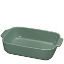 Ceramiczna brytfanna 24 x 16 x 5,5 cm zielona KUCHENPROFI