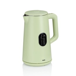 Czajnik elektryczny z regulacją temperatury 1,5 L śred. 15,5 x 27,5 cm jasnozielony KELA