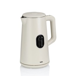 Czajnik elektryczny z regulacją temperatury 1,5 L śred. 15,5 x 27,5 cm kremowy KELA