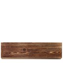 Nóż santoku, japońska stal/drewno oliwne, 13 cm