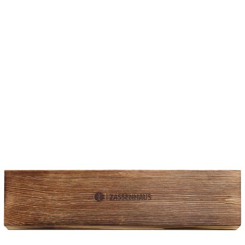 Nóż santoku, japońska stal/drewno oliwne, 18 cm