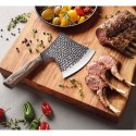 Nóż szefa kuchni w pokrowcu, 12 cm, stal/drewno pakka