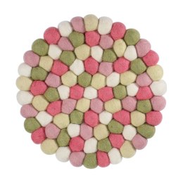 Podkładka pod gorące naczynia śred. 21 cm owcza wełna odcienie pastelowe CILIO